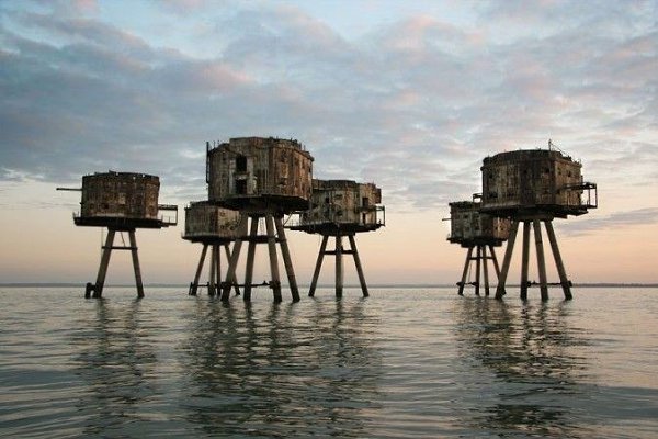Морские форты Манселла.В Северном море Англии можно увидеть морские форты. Во время Второй мировой ...