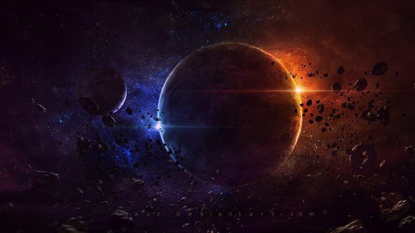 Невероятные картины «другого» неба. Art by Qauz - 6