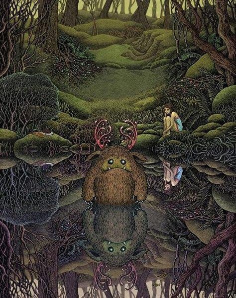 Художник-иллюстратор из Польши Магдалена Коженивска (Magdalena Korzeniewska) рисует интересные ... - 4