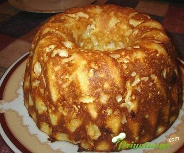 Творожно-яблочная запеканка Очень нежная, с яблочным вкусом и тает во.рту. Ингредиенты: 5 столовых ... - 2