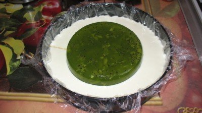 Желейный торт из киви. Хочу поделиться рецептом своего любимого тортика без выпечки, который среди ... - 5