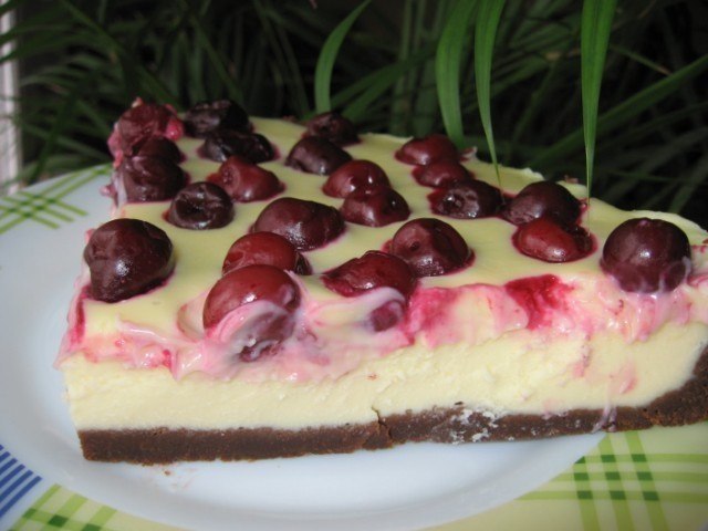 Тарт с творогом и вишней. Вкуснятина неимоверная для худеющих! .на 100грамм - 120.19 ккалБ/Ж/У - ...