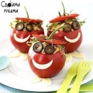 Закуски. Идеи для оформления.