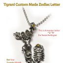  Tigran, Los Angeles, 62  -  5  2017   Tirani New Zodiak Letters Pendants collection