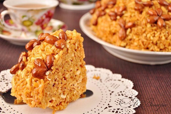 ТОП-6 РЕЦЕПТОВ ВКУСНОЙ ВОСТОЧНОЙ ВЫПЕЧКИ.1) БАДАМБУРАИНГРЕДИЕНТЫ:Для теста: Молоко 500 мл Дрожжи ... - 6
