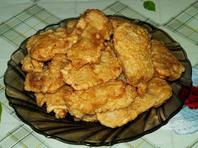 Курочка в особом кляре - Ни один мужчина не устоит. Проверено!))).Продукты: куриные грудки - 600 ...