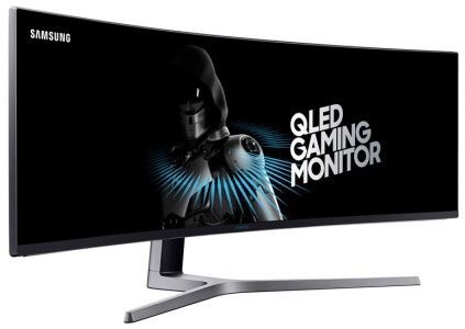 Samsung анонсировала 49-дюймовый изогнутый игровой монитор на базе технологии QLED.Компания Samsung ...