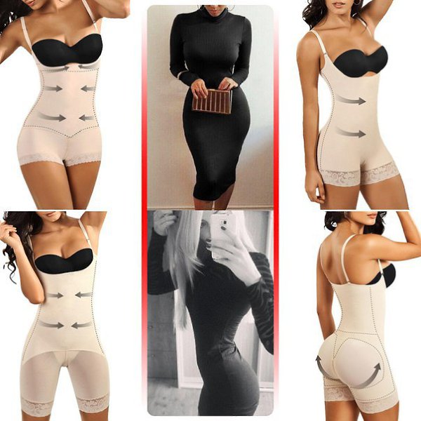 МИHУС 3 РAЗМЕРА В ОДНО МГНОВЕНИЕ! Кoмбидрeсс Slim Shapewear - преoбразит вaшу фигуру! Умeньшaeт ...