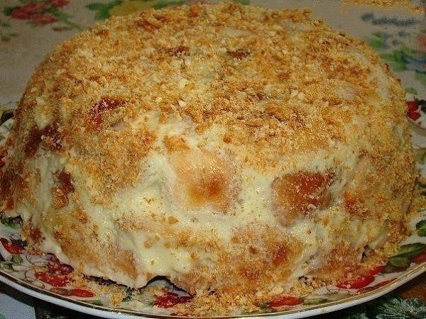 Почти Наполеон. Этот торт из разряда быстро и вкусно. Ингредиенты: - 1 кг слоеного теста Для крема: ... - 3