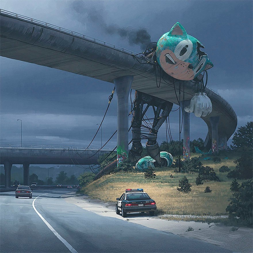 Art by Simon Stlenhag - 4