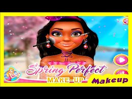 Spring Perfect Makeup. Makeup games for girls.