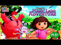 Dora&#39;s - Magic Land Adventure. Kids games for girls.