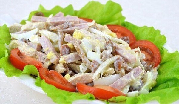 ПОДБОРКА САМЫХ ВКУСНЫХ САЛАТОВ К ПРАЗДНИЧНОМУ СТОЛУ.Топ-10 отменных рецептиков 1) САЛАТ ... - 8
