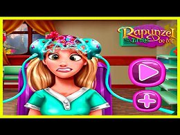 Rapunzel Brain Doctor. Doctor games for girls.