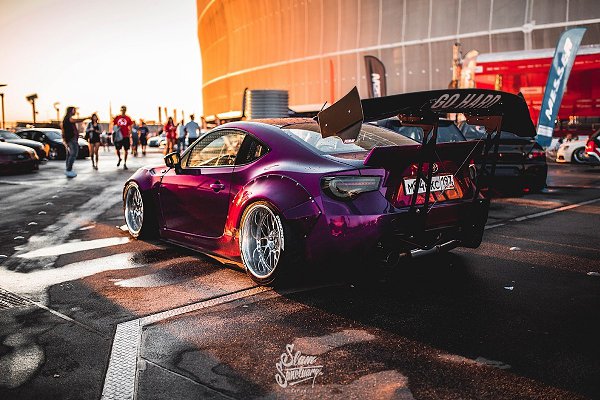 Toyota gt86 Rocket Bunny в дрифт