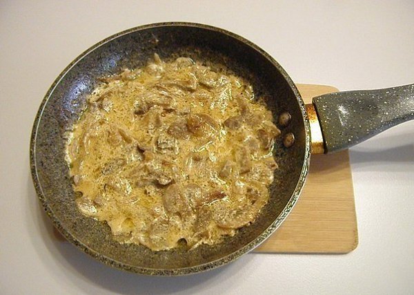 Куриное филе под грибным соусом.Сочное вкусное куриное мясо под грибным соусом на основе сметаны. ... - 7