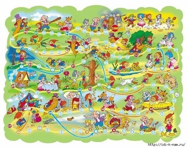 Игры - ходилки. Распечатайте и играйте всей семьей - 3