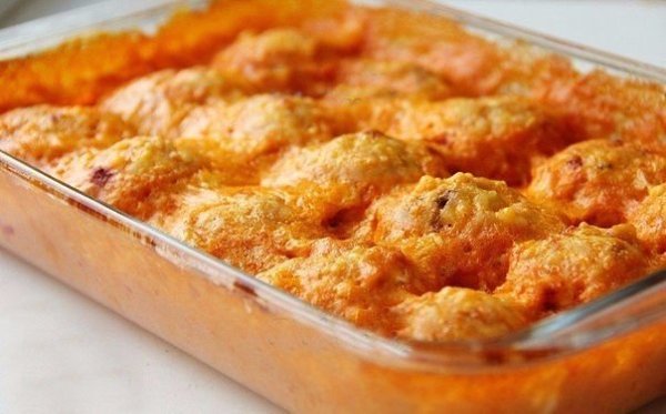 ТЕФТЕЛИ С РИСОМ И ПОДЛИВОЙ.ИНГРЕДИЕНТЫ: 1 кг фарша; 1 стакан риса; 1 луковица; 1 морковь; 1 ст. л. ...