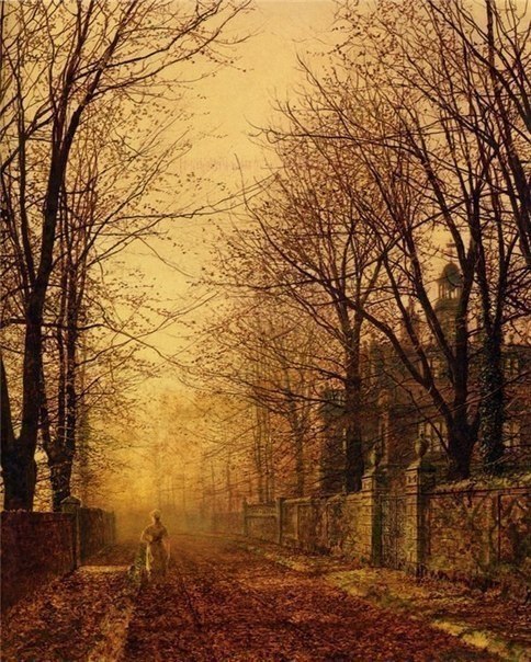 ����� ������ ������������ �����.�������� John Atkinson Grimshaw /
