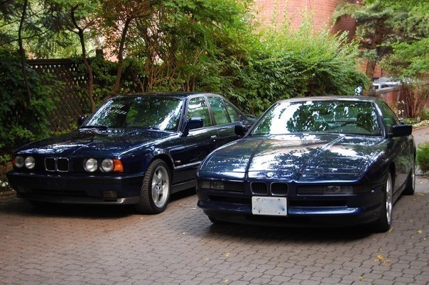 BMW 5 Series E34 & BMW 8 Series E31