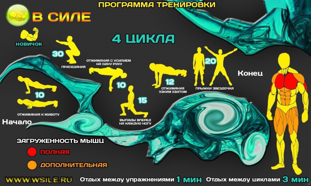 Проект тренировки в домашних условиях