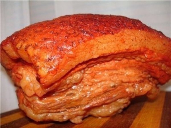 Сало в луковой шелухе.Это пикантное блюдо разнообразит ваш стол с мясными закусками, порадует своим ... - 2