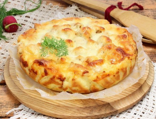 Пирог с курицей и сыром: правильная выпечка! .на 100грамм - 160.56 ккалБ/Ж/У - ...