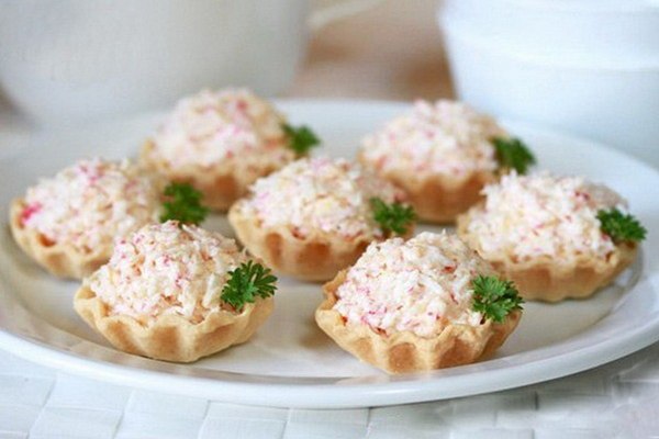 Тарталетки - Простой и быстрый вариант подачи закусок !!! 10 вкуснейших рецептов !!! ... - 4
