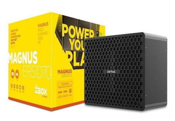 Игровые мини-ПК Zotac Magnus EK/ER оснащаются CPU Intel либо AMD и видеокартами GeForce GTX 1060 ...