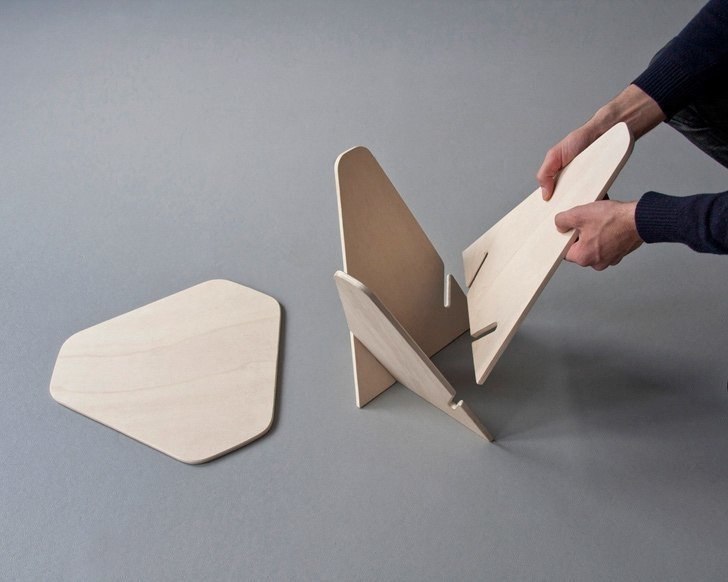 Табурет из фанеры своими руками - 3