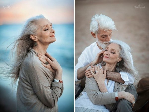 Русский фотограф сняла невероятно красивую пожилую пару, чтобы показать, что любовь не подвластна ... - 2