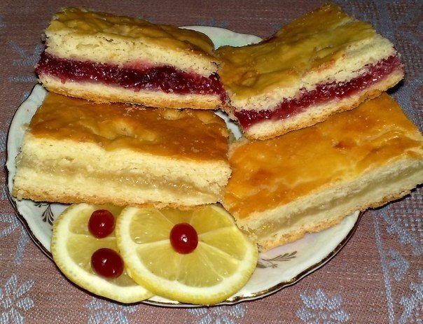 Универсальный рецепт для лимонного и клюквенного пирога.Это очень вкусный лимонный пирог, с ...