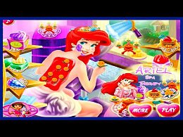 Ariel Spa Therapy. Kids games for girls.