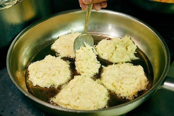 Драники.ИНГРЕДИЕНТЫкартофель 6 шт.яйца куриные 1 шт.мука 2 ч.л.сметана 150 гспеции по вкусуукроп для ... - 3
