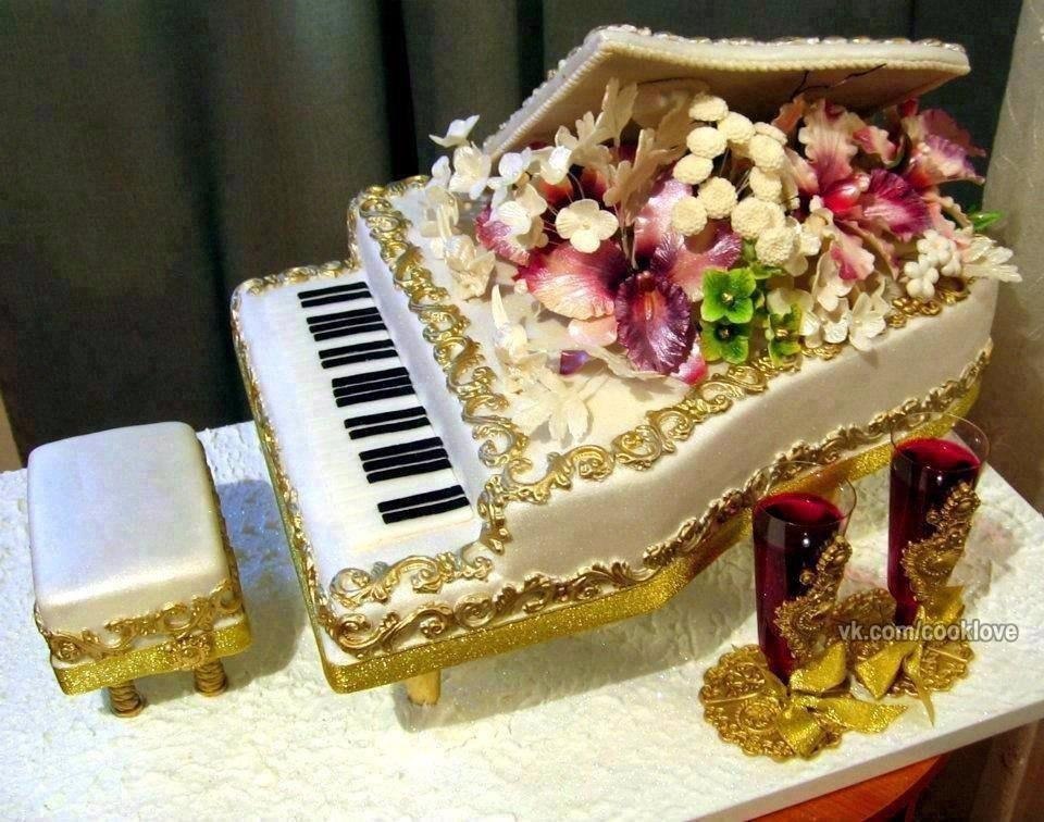 Божественный тортик для музыкантов