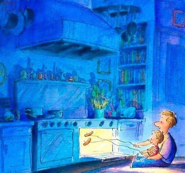 У вас есть целая жизнь, чтобы работать, а дети будут маленькими всего один раз...жм