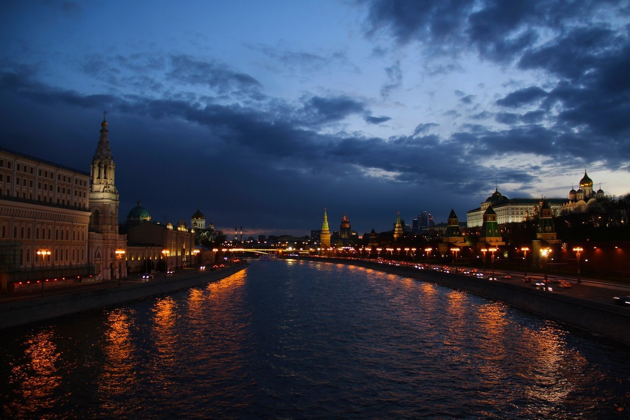 Москва вечернем доставка