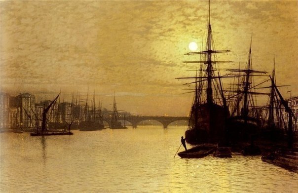 ����� ������ ������������ �����.�������� John Atkinson Grimshaw / - 6