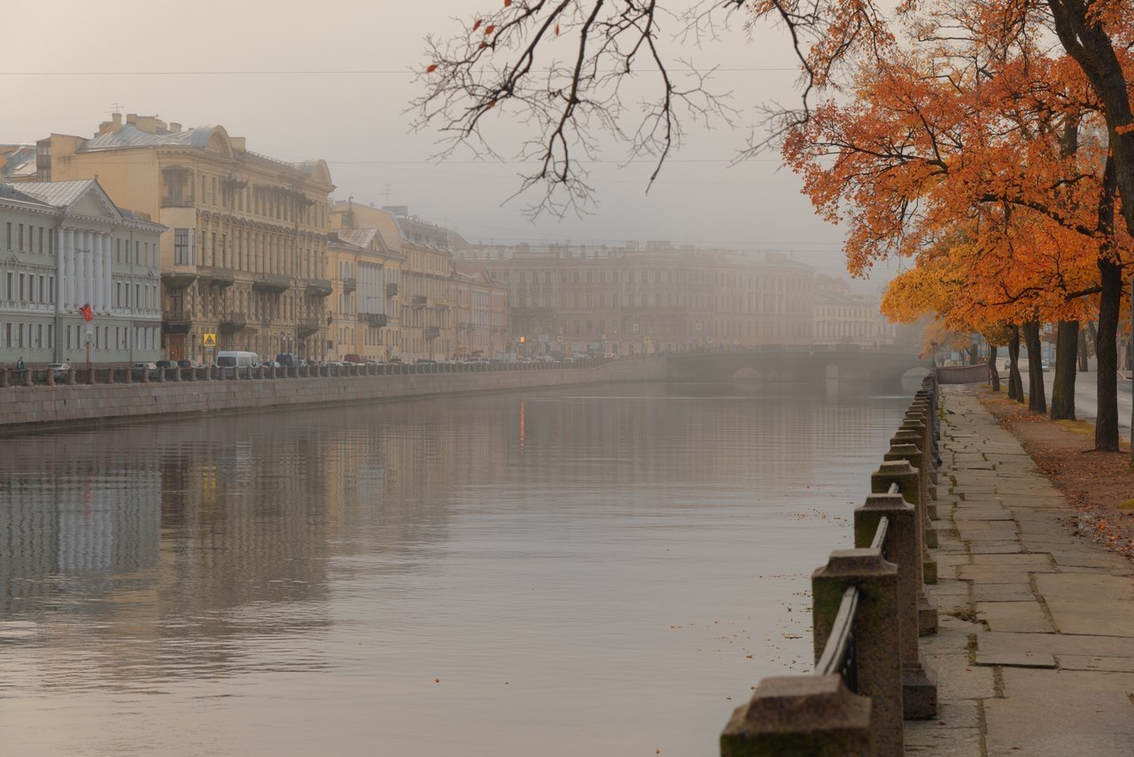 санкт петербург в ноябре