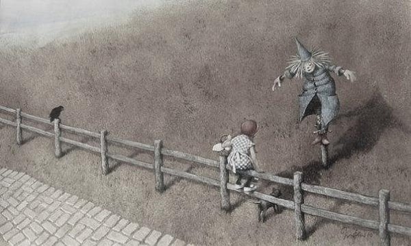 — А как же ты можешь разговаривать, если у тебя нет мозгов? — спросила Дороти. — Не знаю, — ответило ...