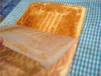Рулет по ГОСТу.Этот рулет стал моим любимым рецептом! По ГОСТу только тесто сделала. Корж получается ... - 6