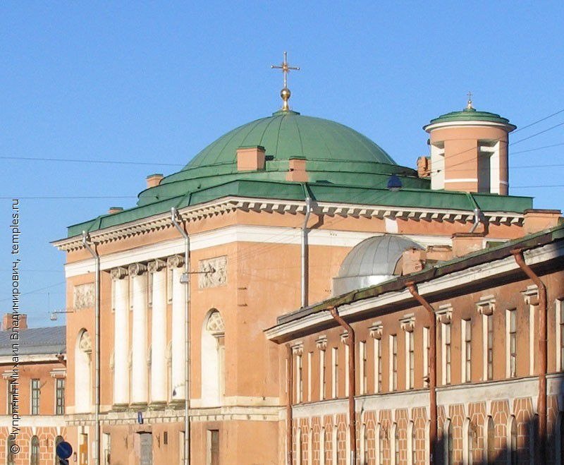Церковь Спаса Нерукотворного Образа на Конюшенной площади. По желанию служащих Конюшенного двора по ...