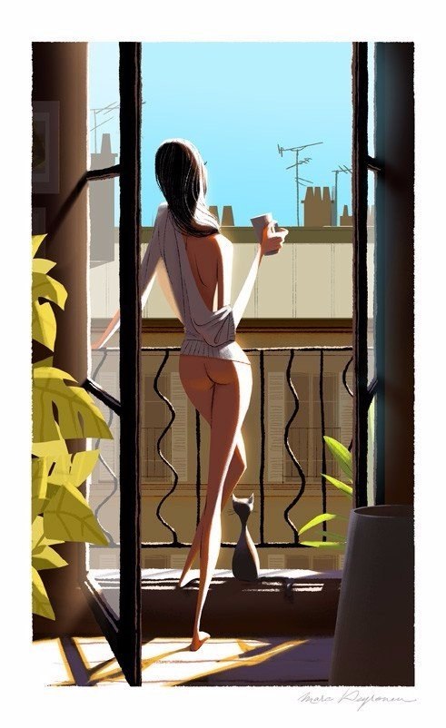 Tea At The Window by Marc Peyronen - 2