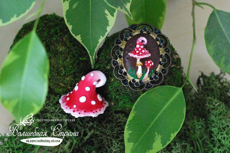 #@fan_handmade. (Amanita muscaria):   . :  , ...