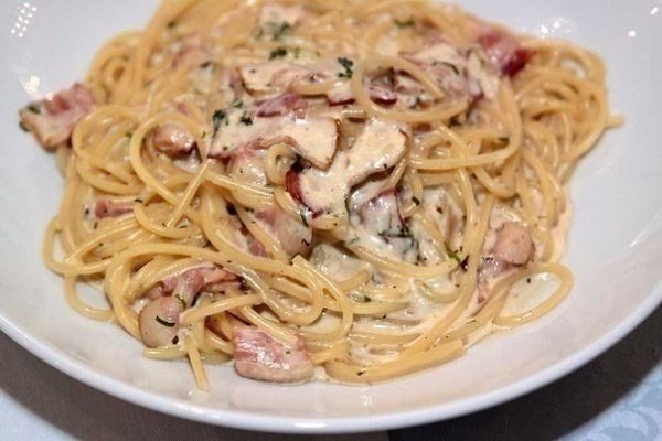 7 рецептов блюд с шампиньонами.1. Куриное филе с грибами и сливкамиИнгредиенты:Куриное филе — около ... - 8