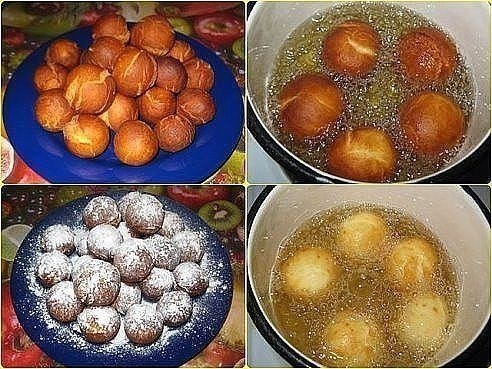ТВОРОЖНЫЕ ШАРИКИ.Вкус из детства!Ингредиенты: 250 гр творога 1 яйцо 5-6 столовых ложек сахара 1,5 ...