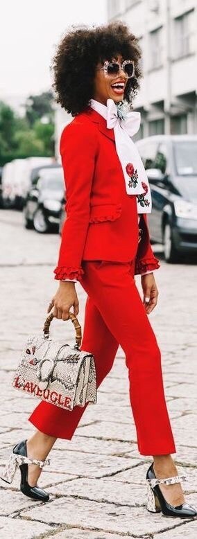 , ,     : Total red look,      ... - 6
