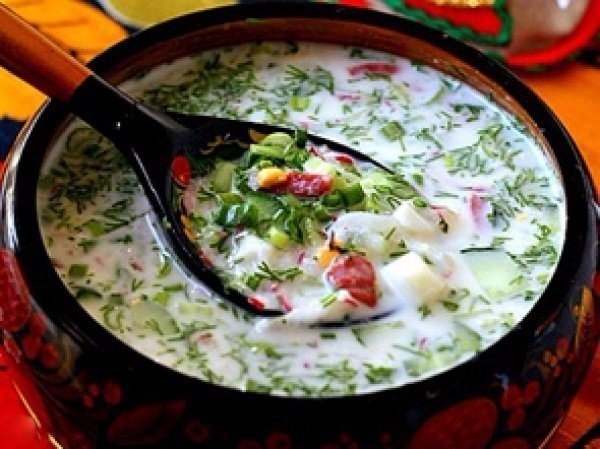 ТОП-8 РЕЦЕПТОВ ВКУСНЕЙШЕЙ ОКРОШКИ.Готовим быстро и вкусно 1. ОКРОШКА НА КЕФИРЕ Ингредиенты: 5-6 шт. ... - 2