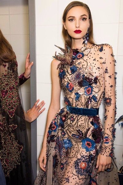 Backstage Elie Saab outure FW 2016-17.#@woman.blog - 4