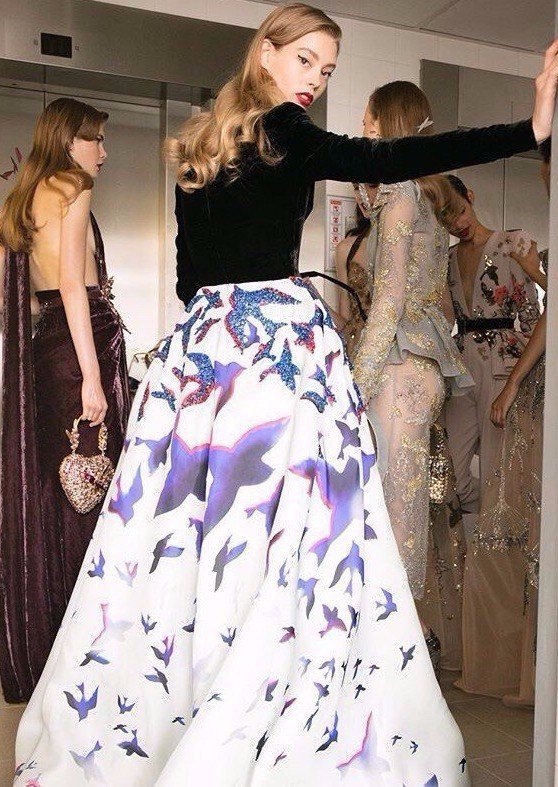 Backstage Elie Saab outure FW 2016-17.#@woman.blog - 3